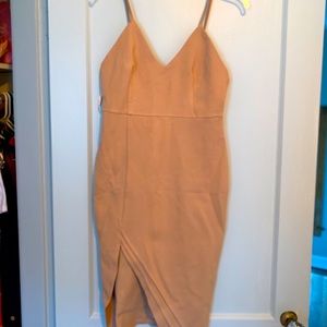 About Us Nude Dress